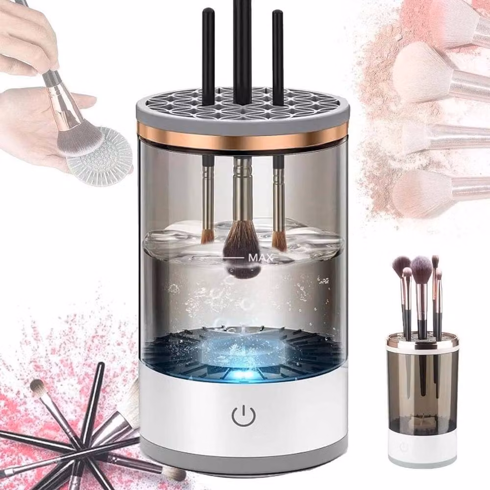 KORVIXA Grey Electric Makeup Brush Cleaner Machine – 2