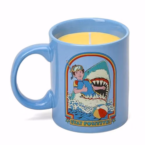 Steven Rhodes Citrus & Sea Salt Scented Shea Wax Candle Mug, 243g