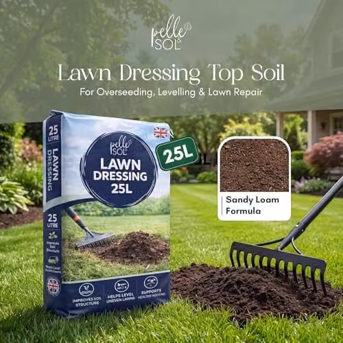 Pelle & Sol Fine Lawn Dressing Compost, 25 l – 2
