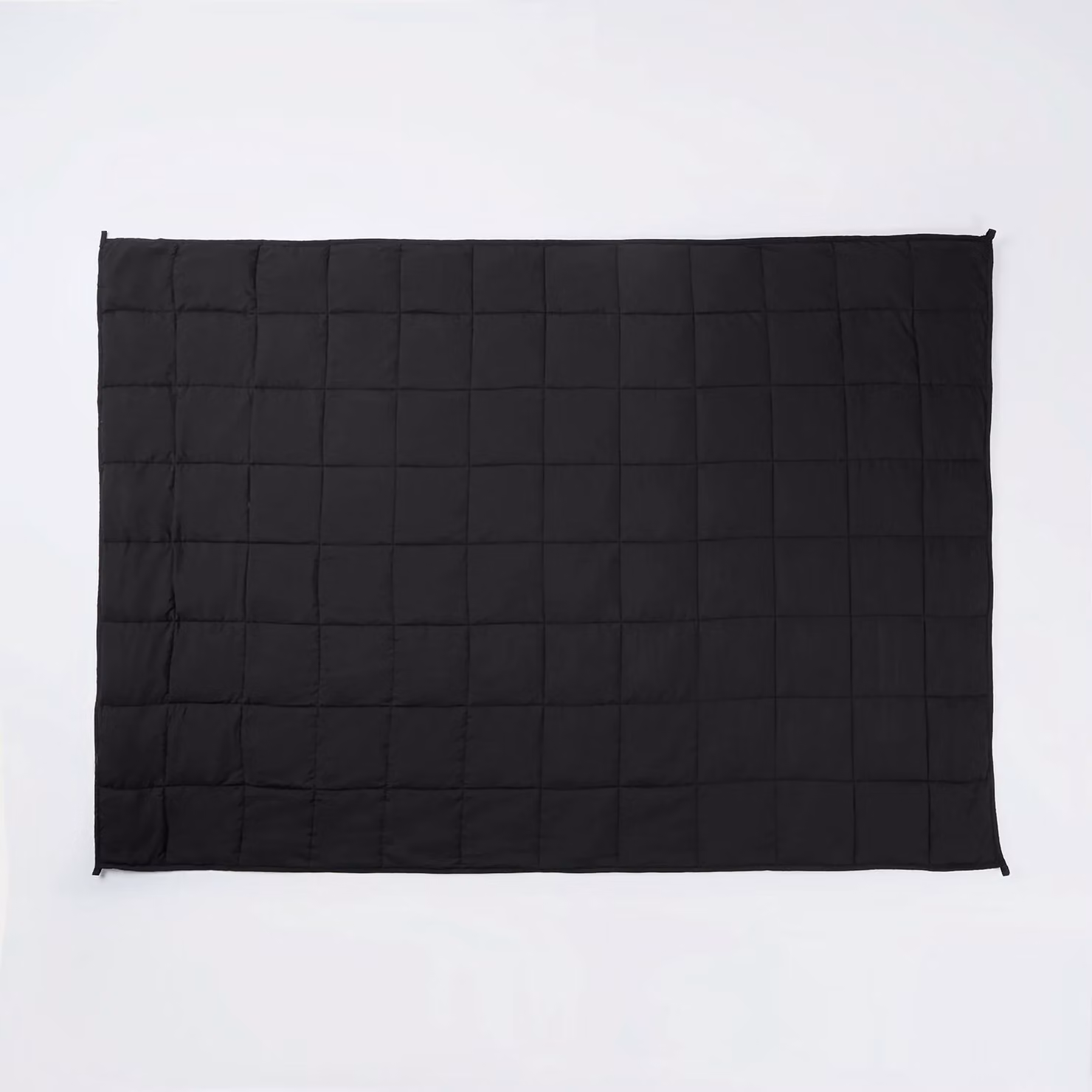 OHS Black Sensory Sleep Therapy Weighted Blanket for Adults, W/D/H: 150 x 200 cm, 8kg – 7