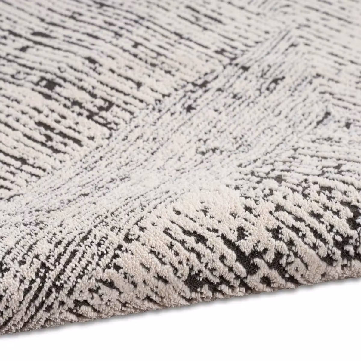 The Rug Shop UK Cream Modern Abstract Easy To Clean Area Rug, W: 240 cm, D: 300 cm – 2