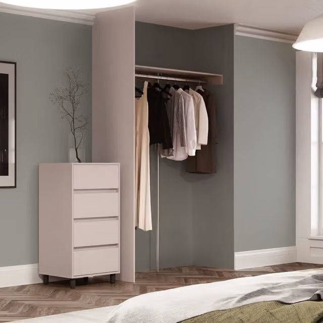 Spacepro Standard Shelf Kit in Cashmere