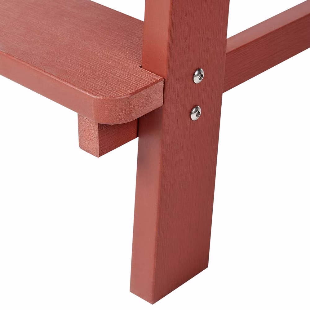 Wyld Haus Garden Bar Chair in Matt Red Metal Modern Style – 4