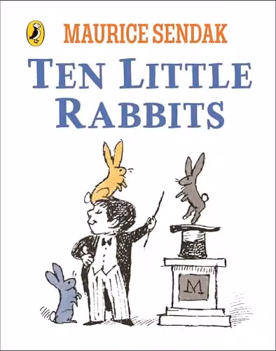 Ten Little Rabbits: A simple, joyful counting book by Puffin, multicolour cardboard and paper book