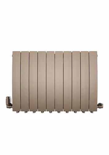 Terma Aluminium Wall Radiator in Brown, H: 59.0 cm x W: 80.0 cm – 2