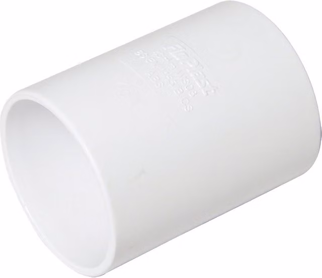 FloPlast Solvent Weld Waste Coupling, 32mm, White
