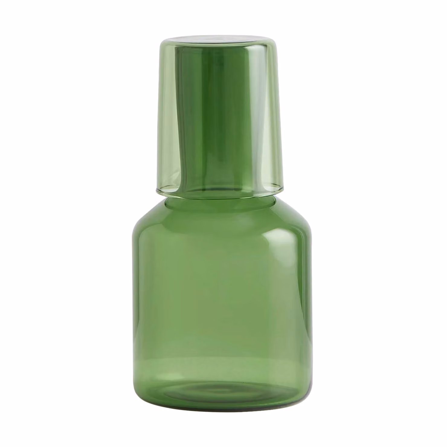 Maison Balzac Green Carafe and Glass Set