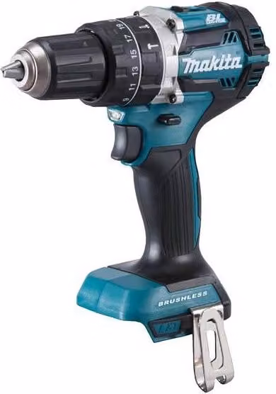 Makita LXT DHP484Z 18V Brushless Combi Drill Bare Unit in Turquoise