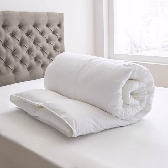 Bedeck Of Belfast White Microfibre Single Duvet, 10.5 Tog