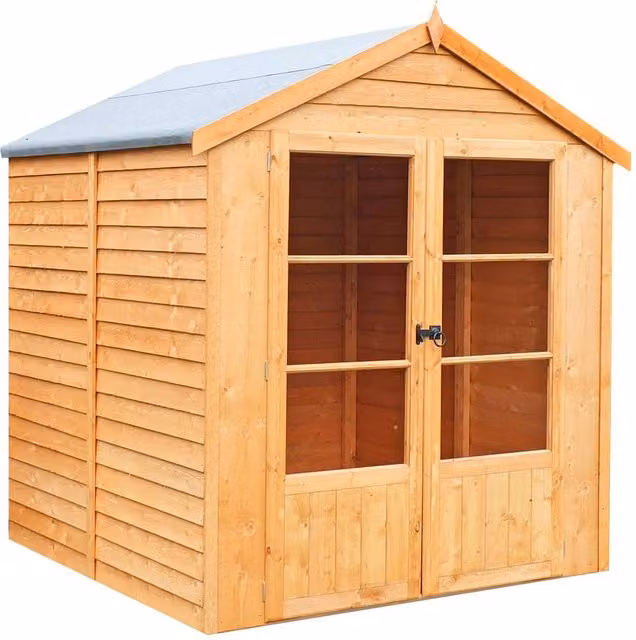 Shires Oatland Overlap Summerhouse in Brown