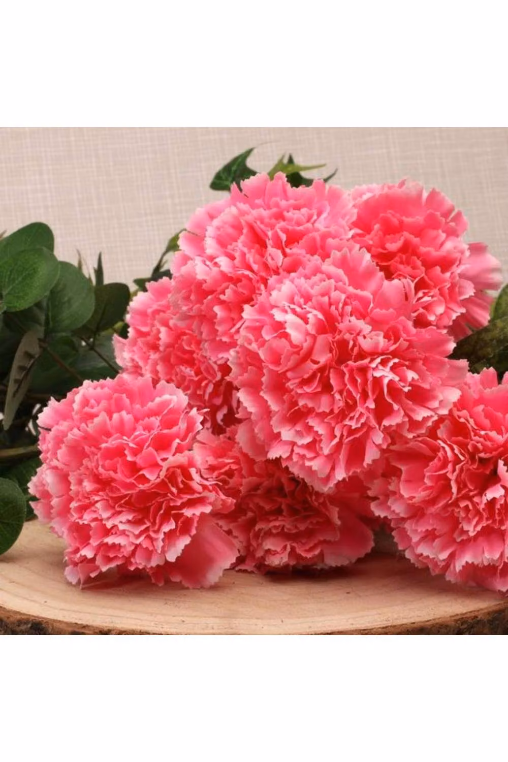 KDMD Pink Carnation Bush Artificial Flowers – 2