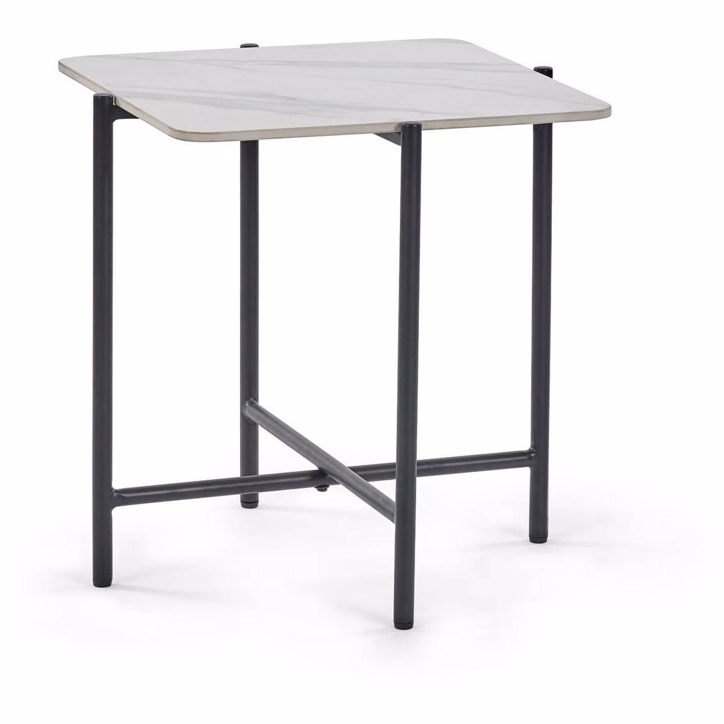 Julian Bowen Siena Lamp Table with White Marble Effect Top – 2