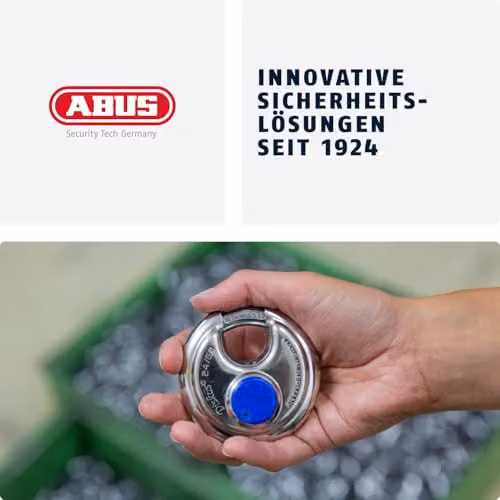 ABUS Diskus Padlock 24IB/60 in Stainless Steel, 60 mm – 5