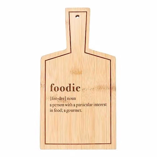KDMD Brown Bamboo Rectangular Serving Board