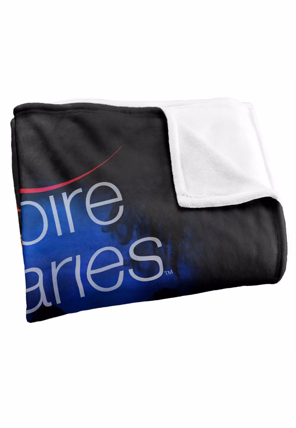 Warner Brothers The Vampire Diaries Tempted Silky Touch Super Soft Throw Blanket in White and Multicolour – 3