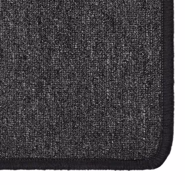 Berkfield Home Elegant Carpet Runner in Anthracite Grey, W: 80 cm, L: 300 cm – 1