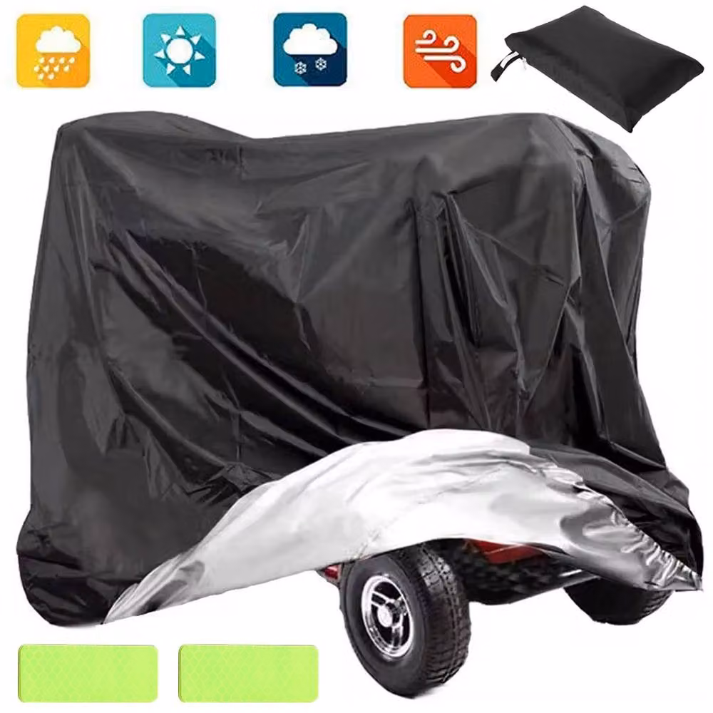 SPETLEK Heavy Duty Mobility Scooter Storage Shelter in Black – 1