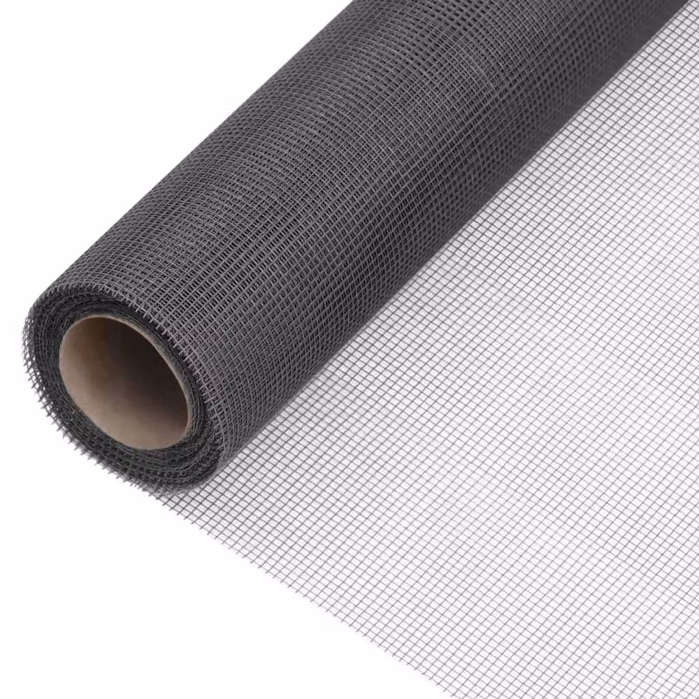 Berkfield Home Fibreglass Mesh Screen, Black, W: 112 cm, H: 500 cm – 2