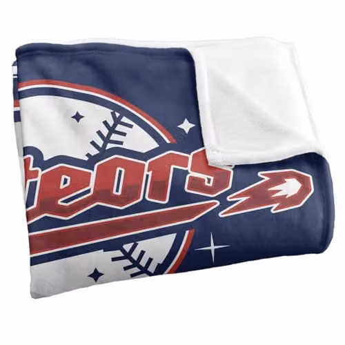 Warner Bros. Superman 2025 Meteors Logo Super Soft Fleece Throw Blanket, Multicolour, W: 127.0 cm x L: 152.4 cm – 2