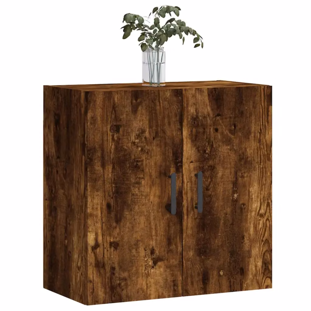 Berkfield Home Wall Cabinet in Smoked Oak Brown, W/D/H: 60 x 31 x 60 cm – 3