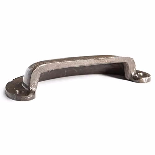 Hammer and Tongs Brass Shell Cabinet Drawer Handles in Gold, Pack of 4 – 2