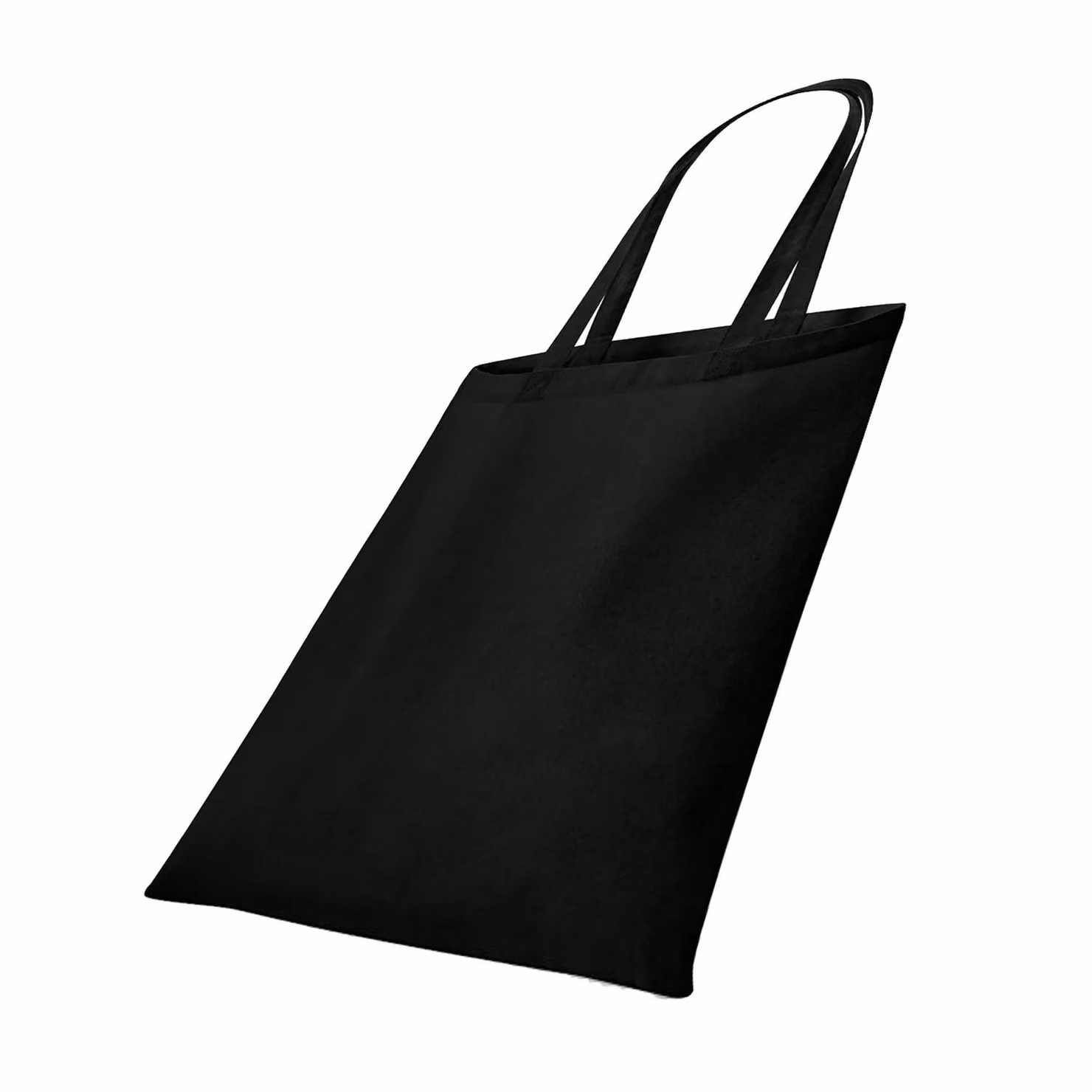 Westford Mill Cotton Tote Bag in Black W: 42.0 cm, H: 38.0 cm – 2