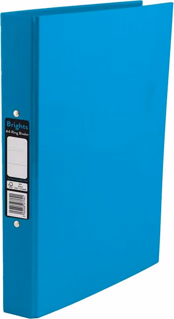 Pukka Brights A4 Ringbinder in Blue