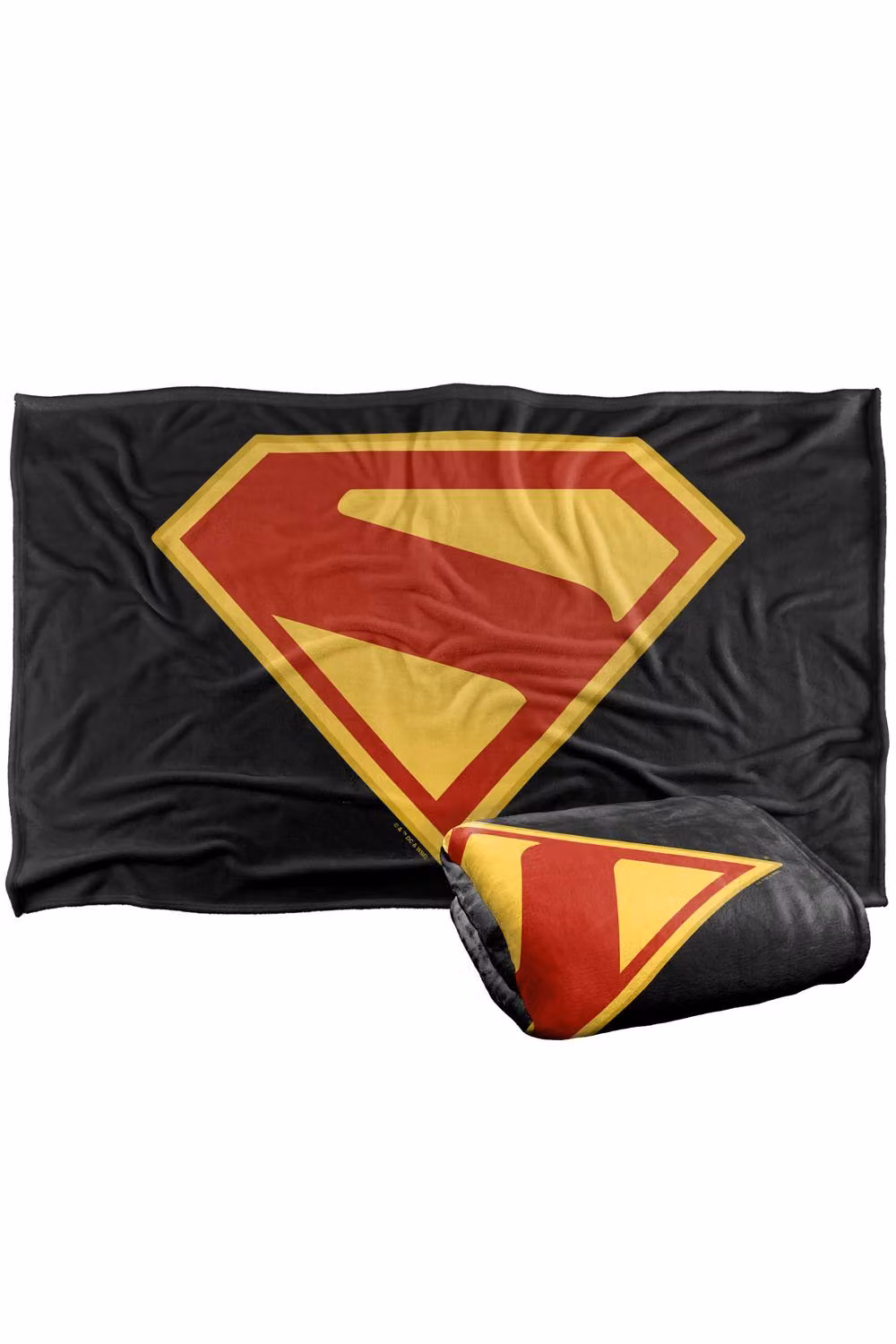Warner Bros. Superman 2025 Logo Super Soft Silky Touch Fleece Throw Blanket, Multicolour, W: 152.4 cm x D: 127.0 cm – 7