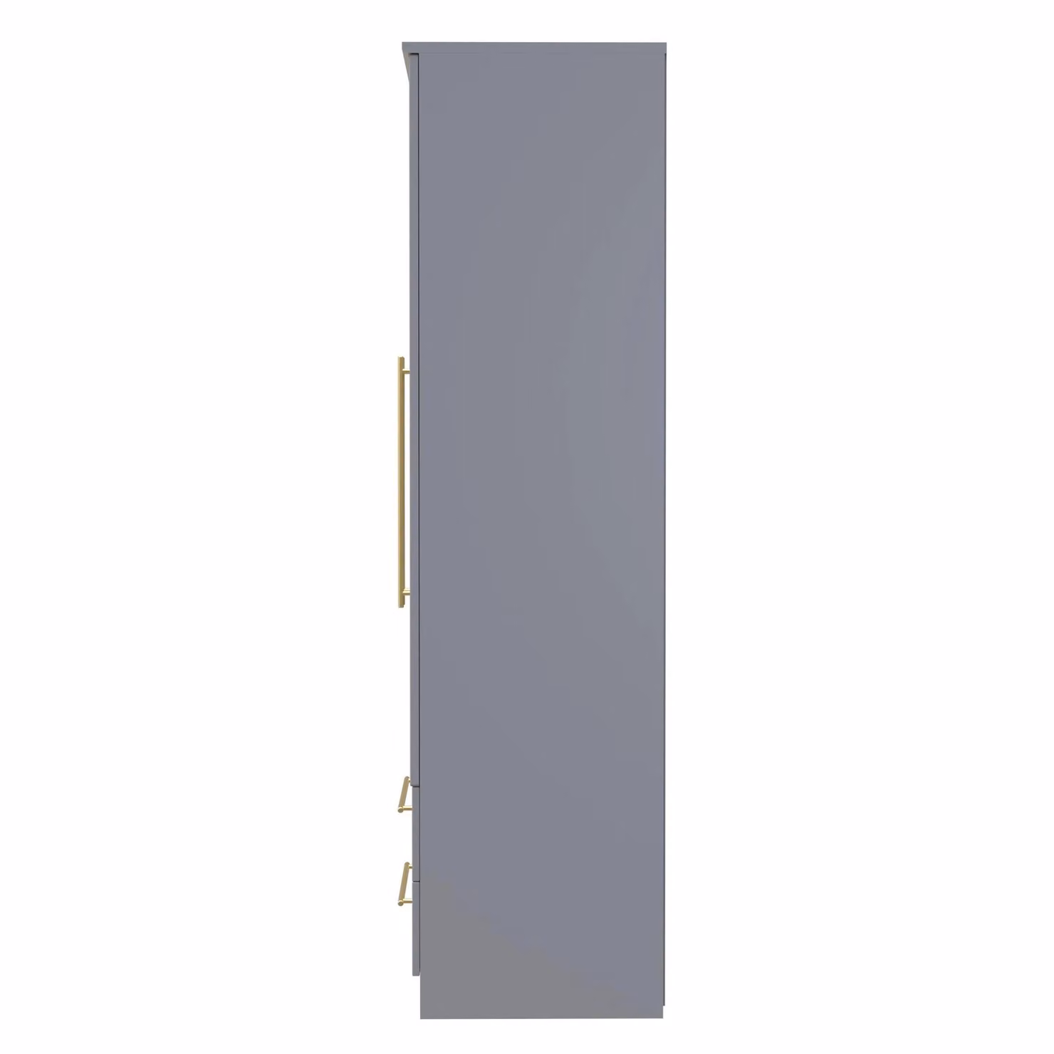 2 U Helmsley Ready Assembled 2 Door 2 Drawer Wardrobe in Dark Grey – 2
