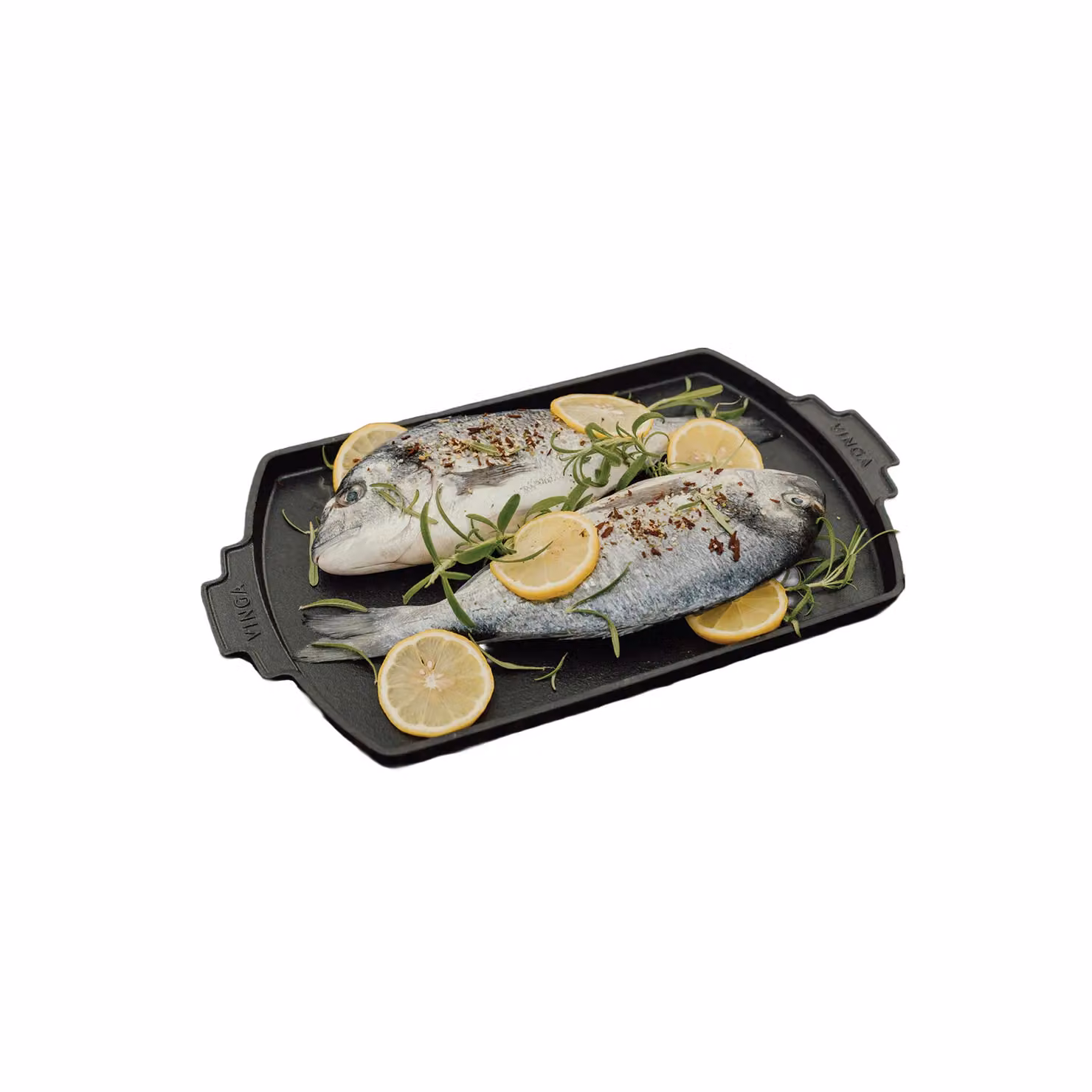 Vinga Monte Ardoise Black Enamelled Cast Iron Frying Pan – 2