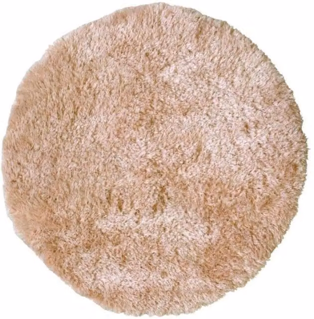THE RUGS Soft Washable Collection Plain Shaggy Rug in Beige, W: 140 cm, D: 200 cm – 1