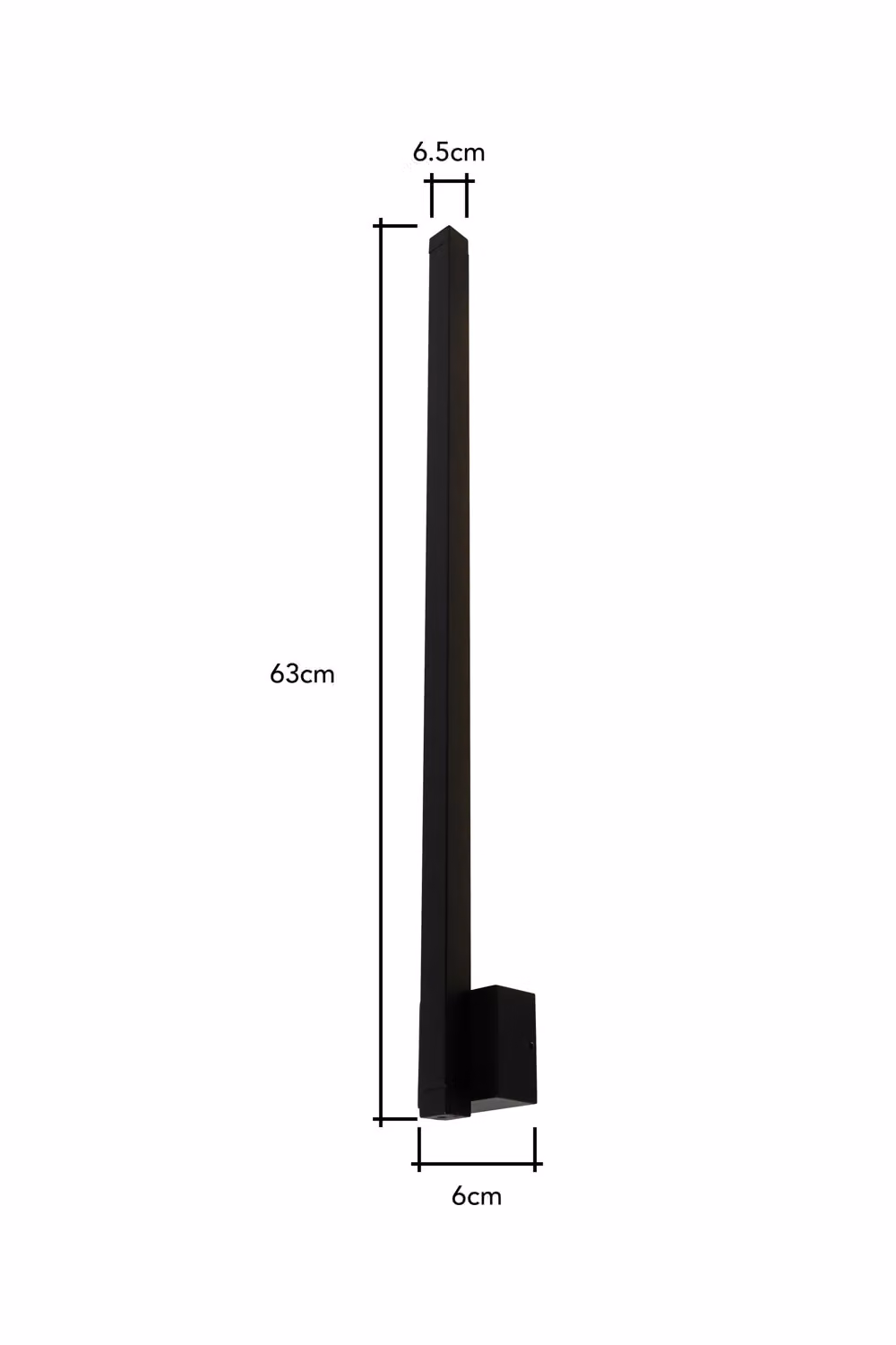 BHS Lighting Lionel LED Linear Outdoor Wall Light in Black – 4