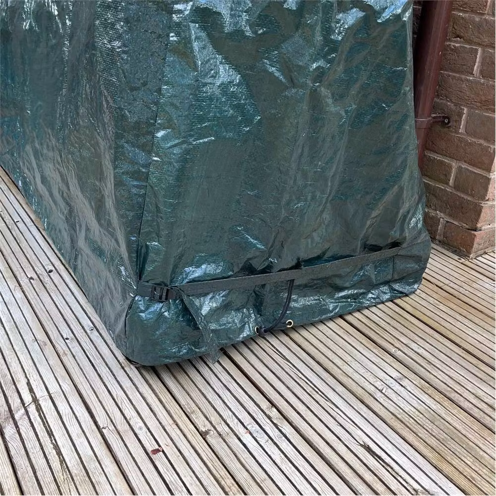 Nordara Waterproof Green Polyethylene Table Tennis Cover for Outdoor Garden Use – 2