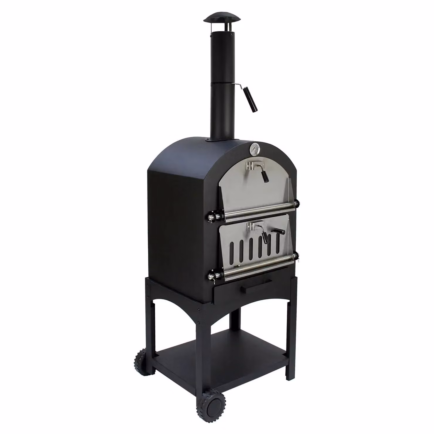 Monstershop KuKoo Portable Outdoor Pizza Oven and Pizza Peel in Black – 7