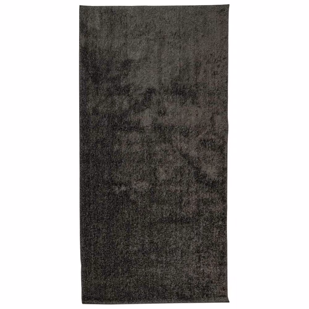 Berkfield Home ISTAN High Pile Shiny Look Rug in Anthracite, W: 100 cm x L: 200 cm – 2