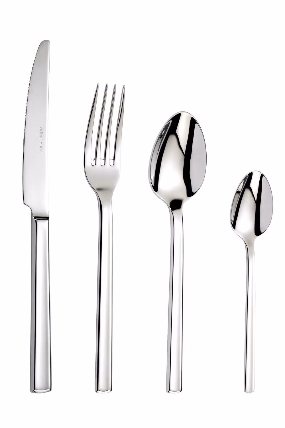 Arthur Price Horizon Polished Stainless Steel 44 Piece 6 Person Cutlery Set in Silver with Case – 2