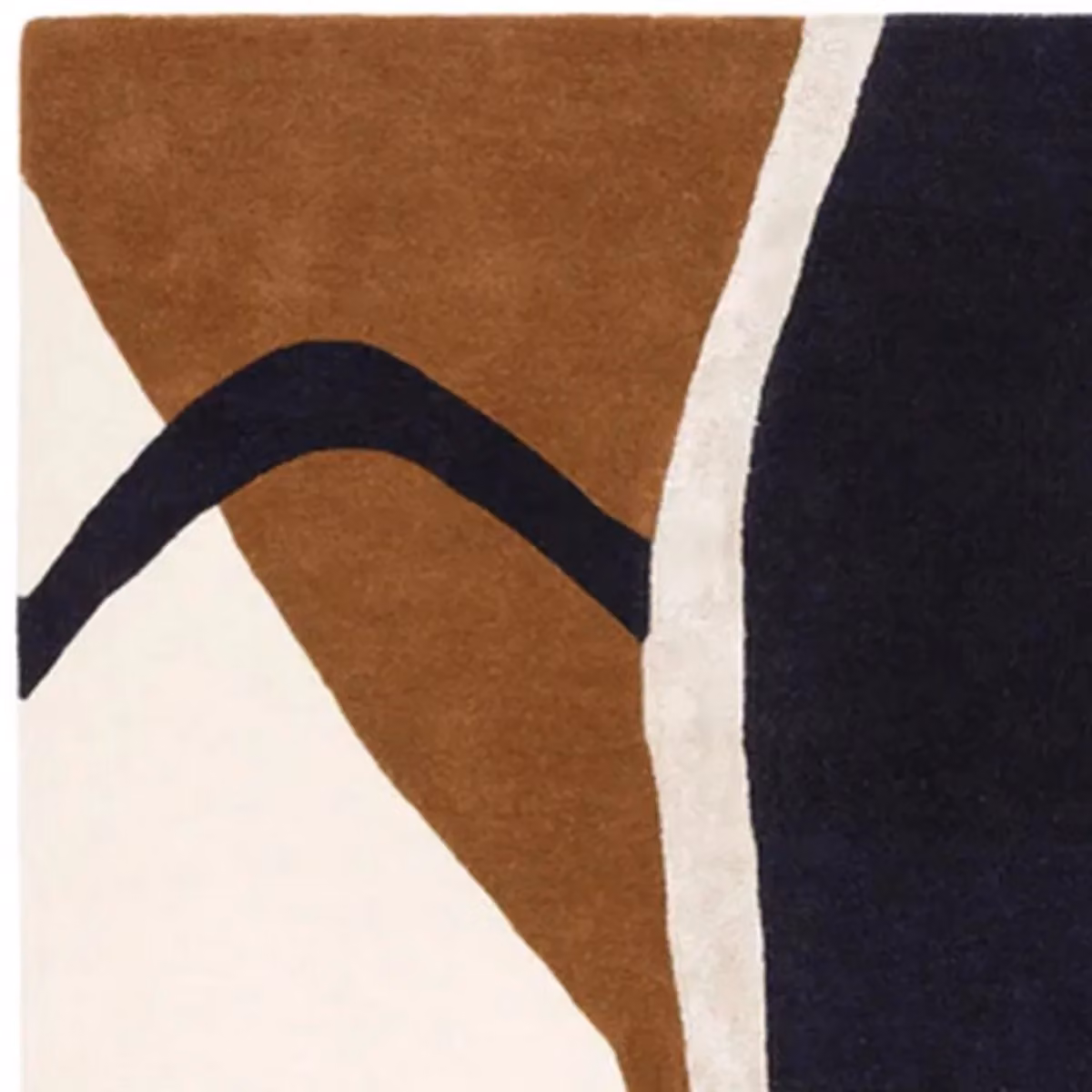 The Rug Shop UK Blue Modern Abstract Handmade Area Rug W: 160 cm, D: 230 cm – 2