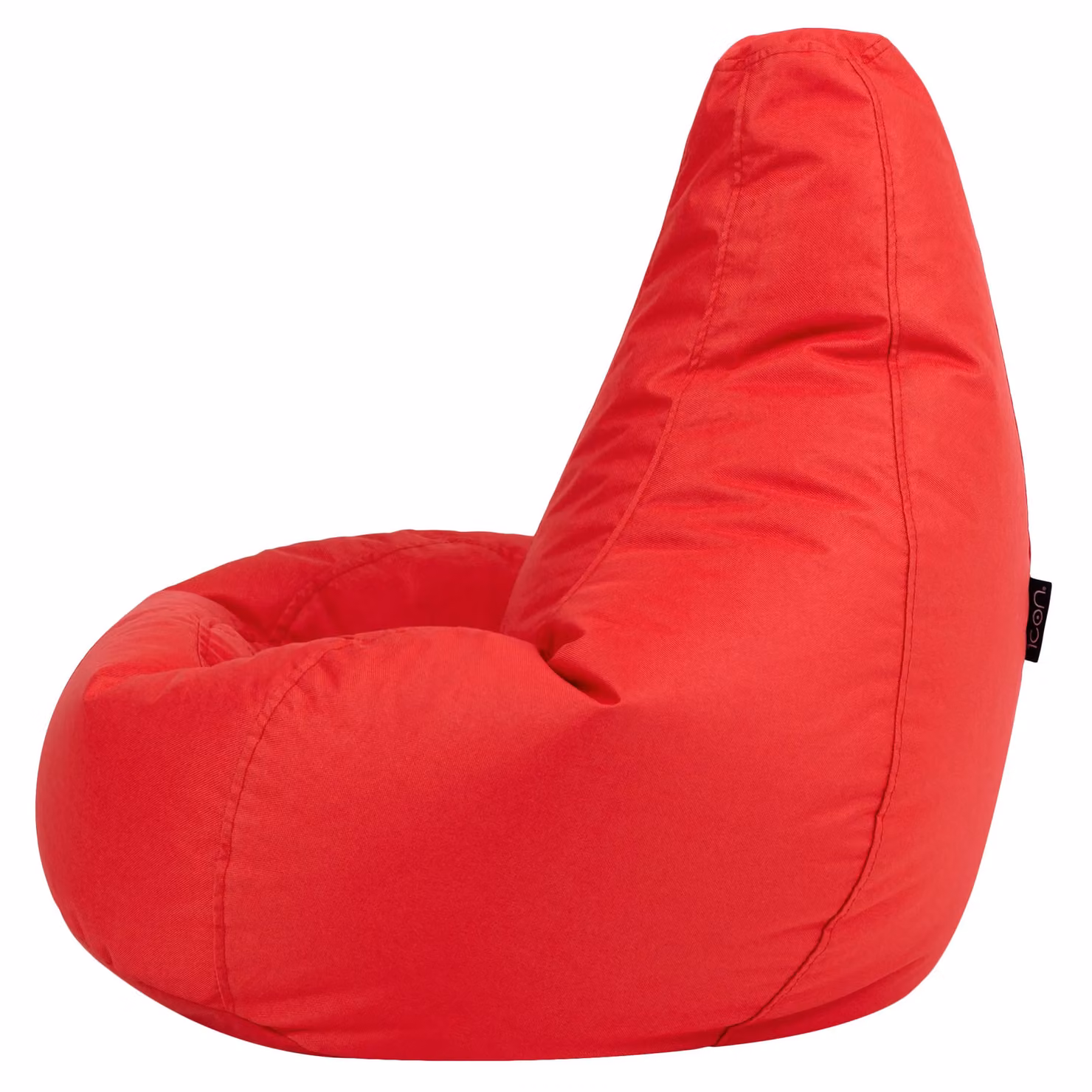ICON Highback Gaming Beanbag Set of 2 for Indoor and Outdoor Use, Red – 3