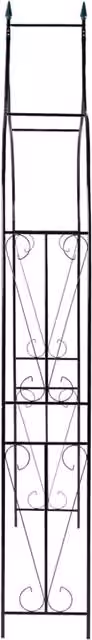 Berkfield Home Elegant Garden Arch in Dark Green, W/D/H: 120 x 38 x 258 cm – 1