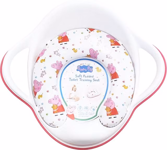 Peppa Pig Universal Soft Padded Toilet Seat - Pink