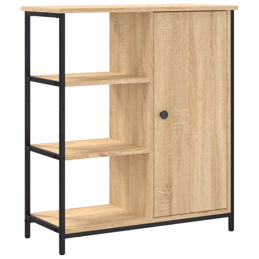 Berkfield Home Sonoma Oak Sideboard in Brown, W/D/H: 70 x 30 x 80 cm – 2