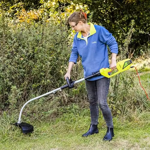 Garden Gear 2-in-1 Electric Grass Trimmer and Brush Cutter, 900W, Green – 2
