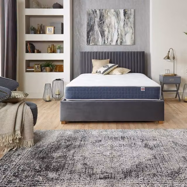Aspire Duo Sleep Pocket 1000 Mattress in White, W/D/H: 180 x 200 cm