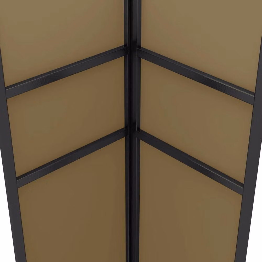 Berkfield Home Double Roof Gazebo in Beige, W/D/H: 3 x 3 x 2.7 m – 4