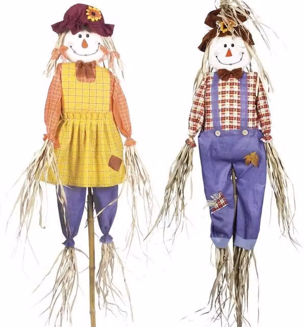 FLAVORA Bird and Pigeon Pest Repeller Decoy 2 Pack, Multicolour, W: 100 cm, D: 15 cm