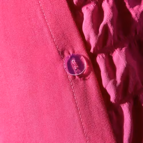 OHS Pink Seersucker King Size Duvet Cover Set with Pillowcases, Geometric Waffle Bedding, W/D/H: 180 x 200 cm, Pillowcases: 50 x 75 cm – 2