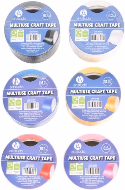 Art Studio Multicolour Washi Craft Tape for Adults