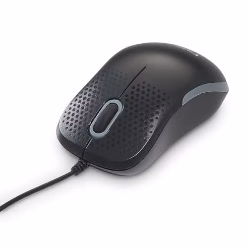 Verbatim Silent Optical Mouse with 1000 dpi Resolution in Black and Grey