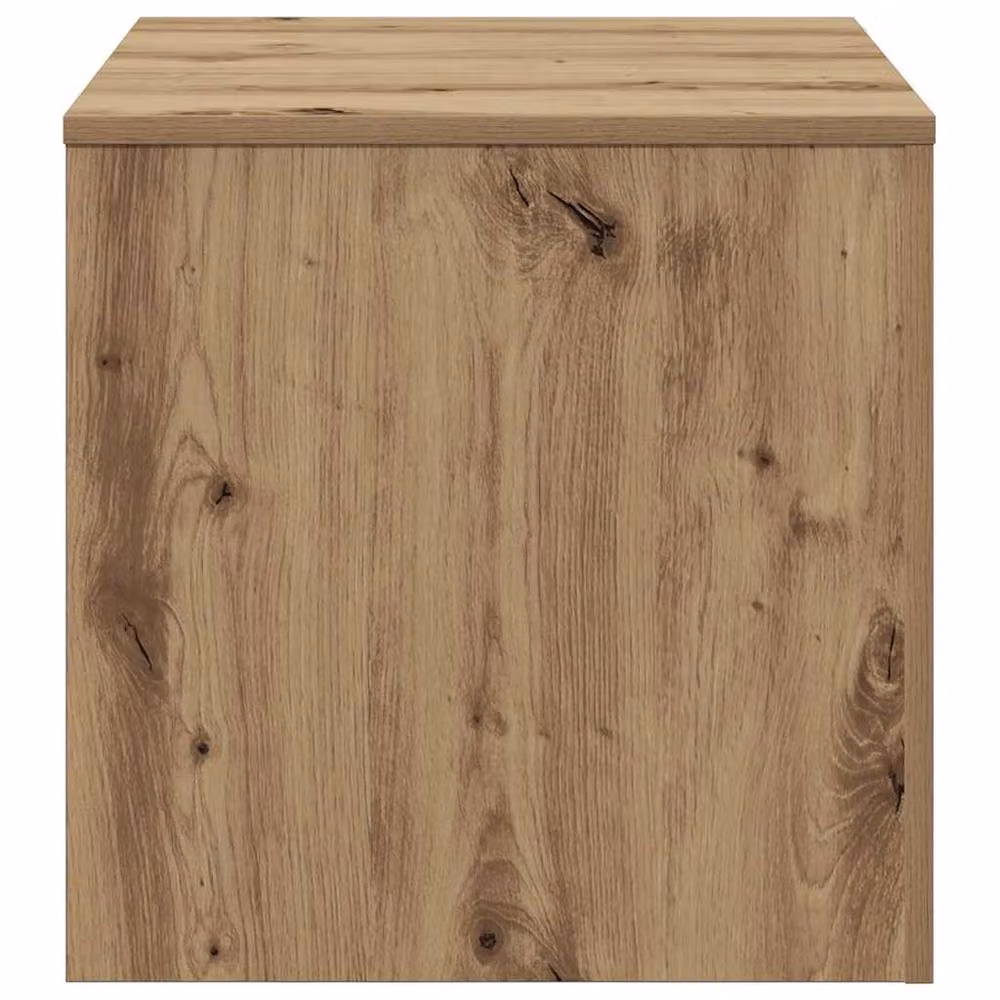 Berkfield Home Set of 3 Nesting Side Tables in Brown Old Wood Finish – 3