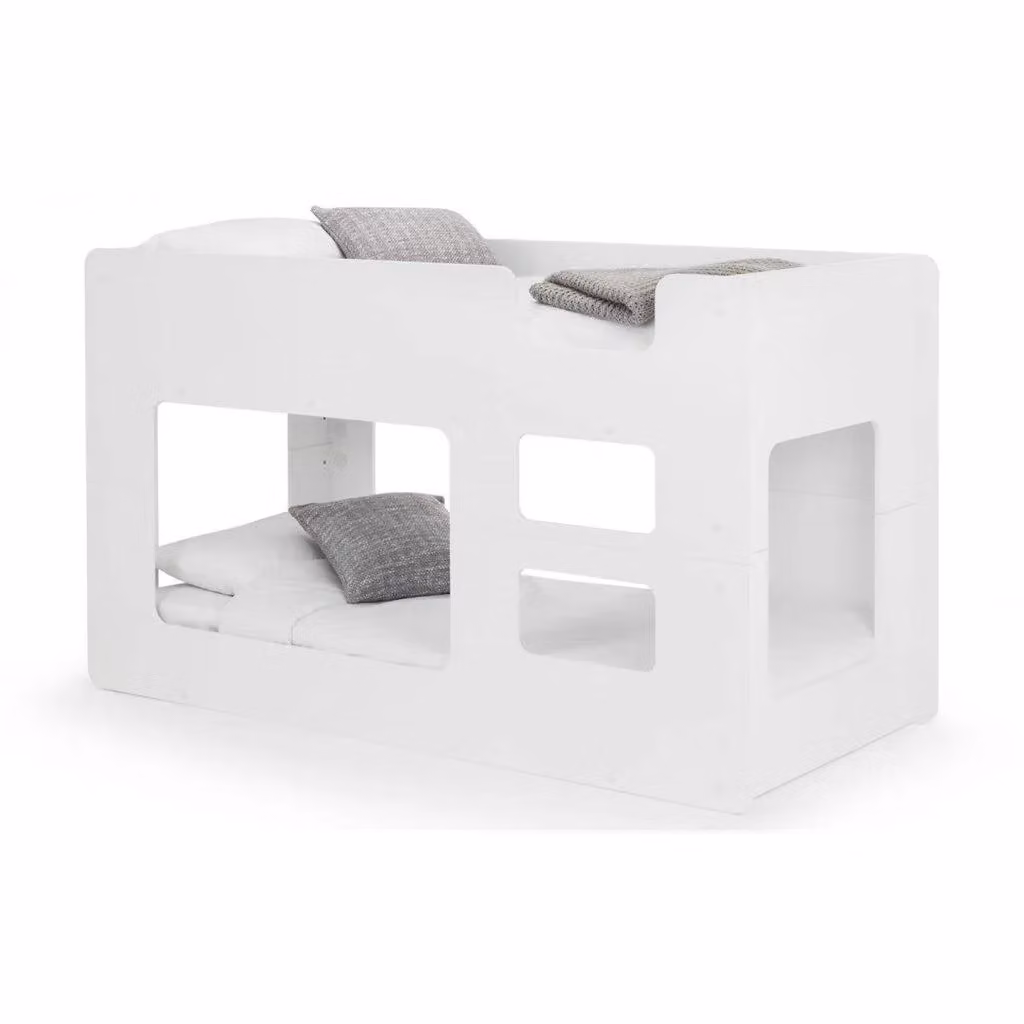 Ashfield White Pod Bunk Bed in Solid Pine, W/D/H: 90 x 190 x 159 cm – 2